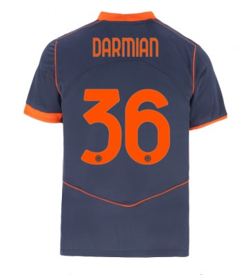 Inter Milan Matteo Darmian #36 Replika Tredjetrøje 2025-26 Kortærmet